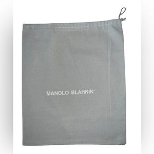 🩶 New! Manolo Blahnik Dust Bag